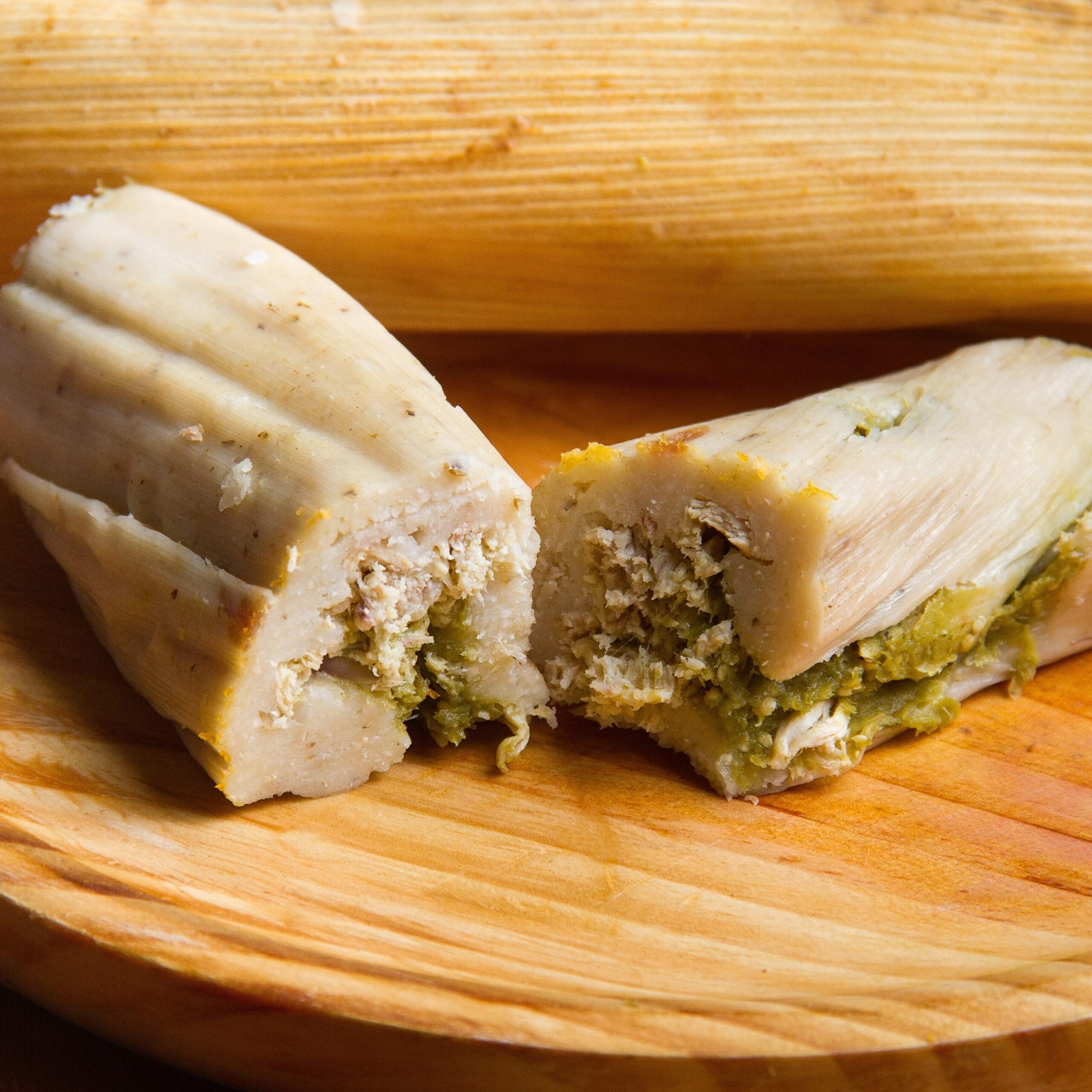  A colorful and flavorful feast: Tamales with Cheese, Olives, and Chilies!
