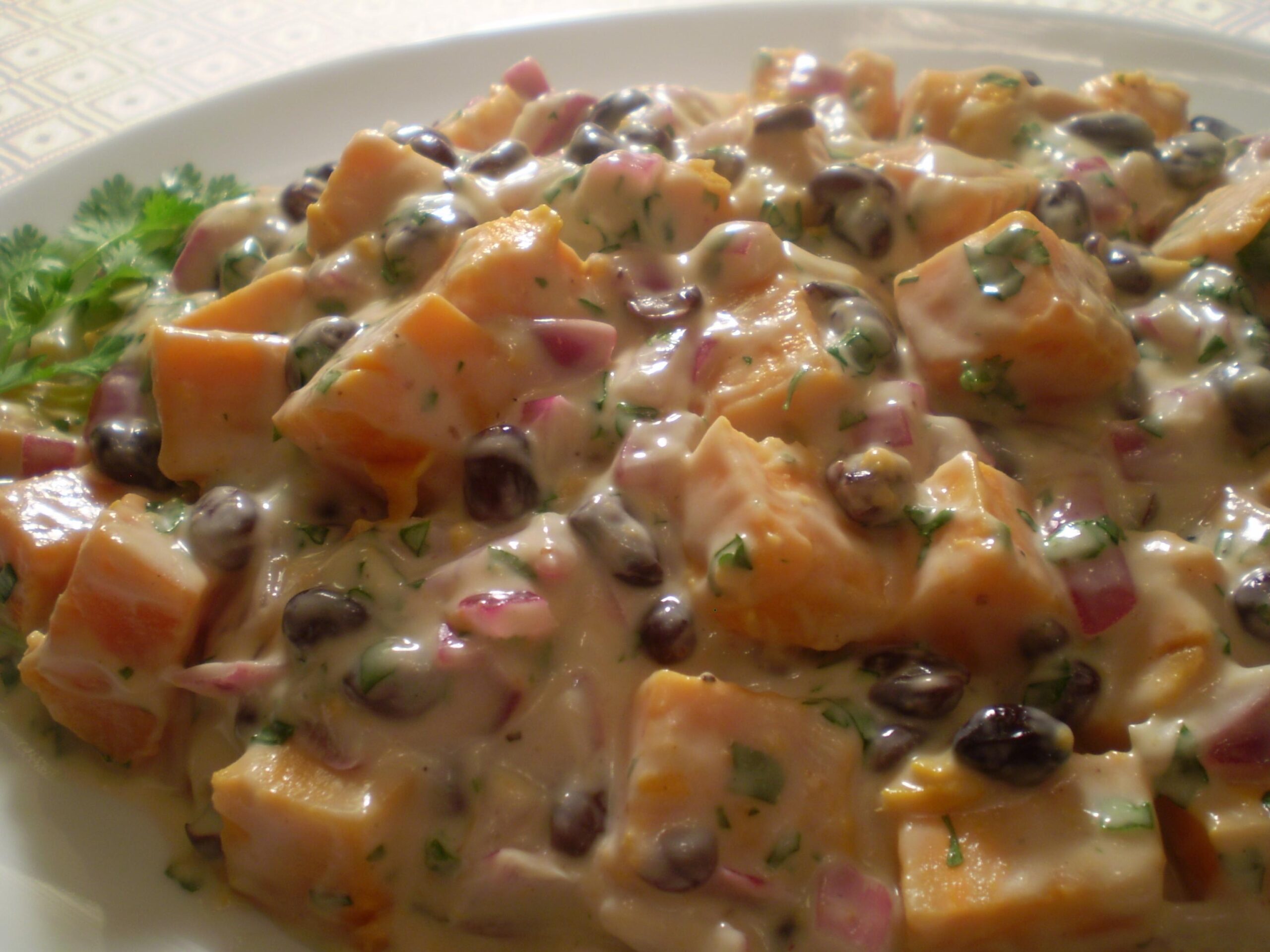  A new twist to traditional potato salad that will keep you coming back for more.