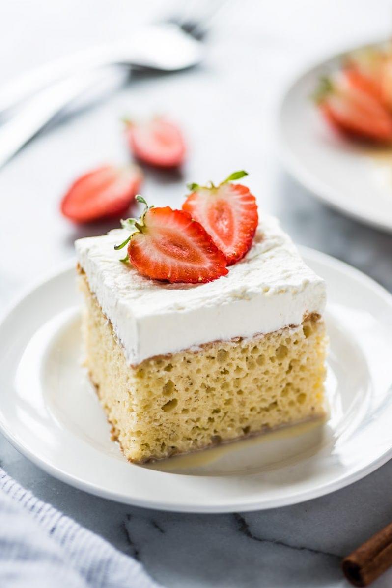 A perfect balance of moist and fluffy cake