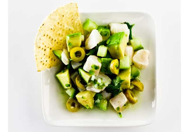  A refreshing and zesty Ceviche Verde!