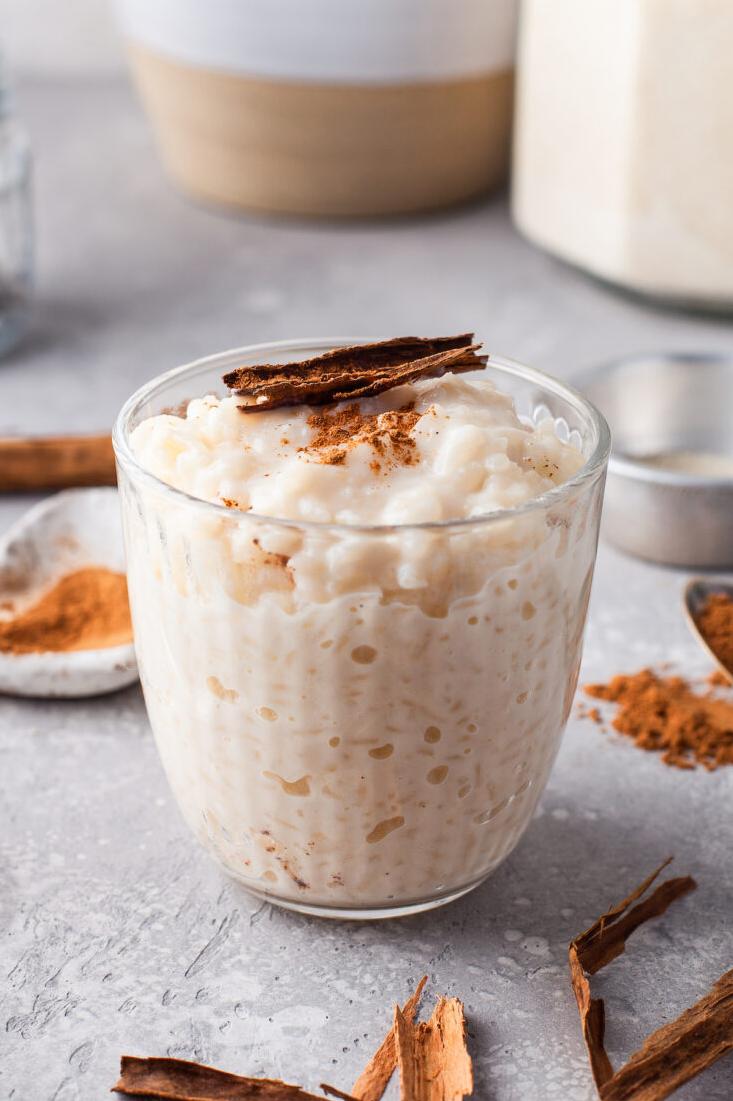 A warm and comforting bowl of Arroz Con Leche