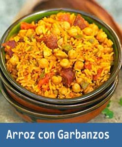 Arroz Con Garbanzos (Rice With Chickpeas)