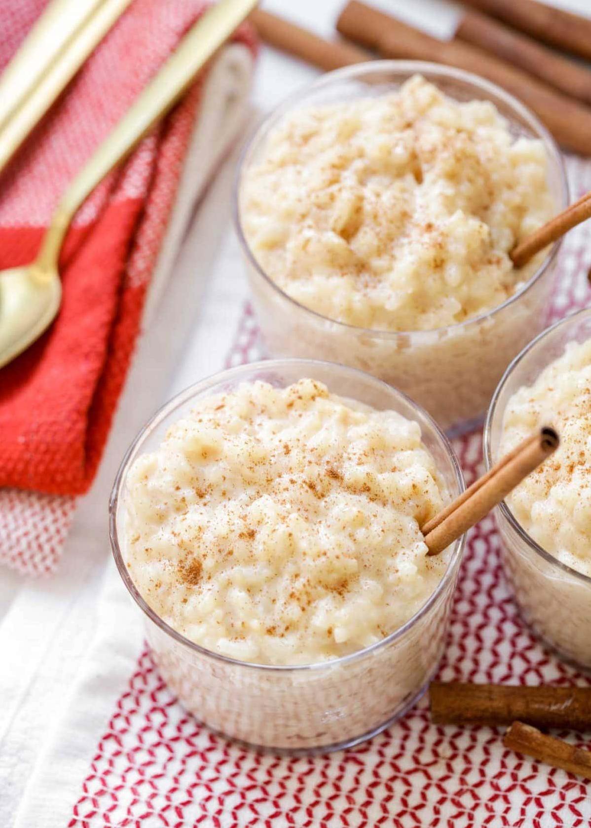 Creamy Arroz Con Leche that melts in your mouth!