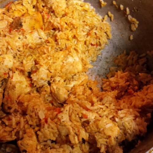 Arroz Con Pollo (Dominican Style Chicken & Rice)