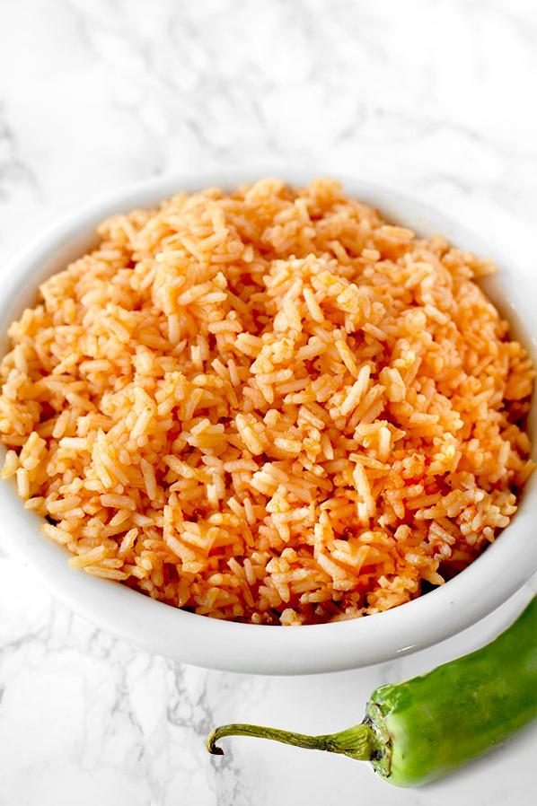 Authentic Mexican Style Red Rice Recipe
