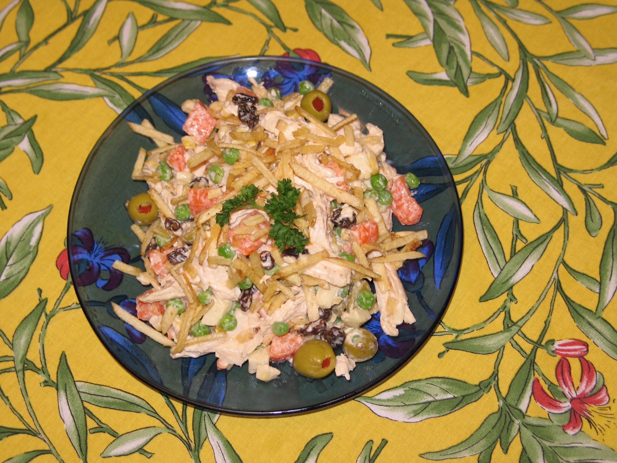 Bite into this delicious and colorful Brazilian chicken salad