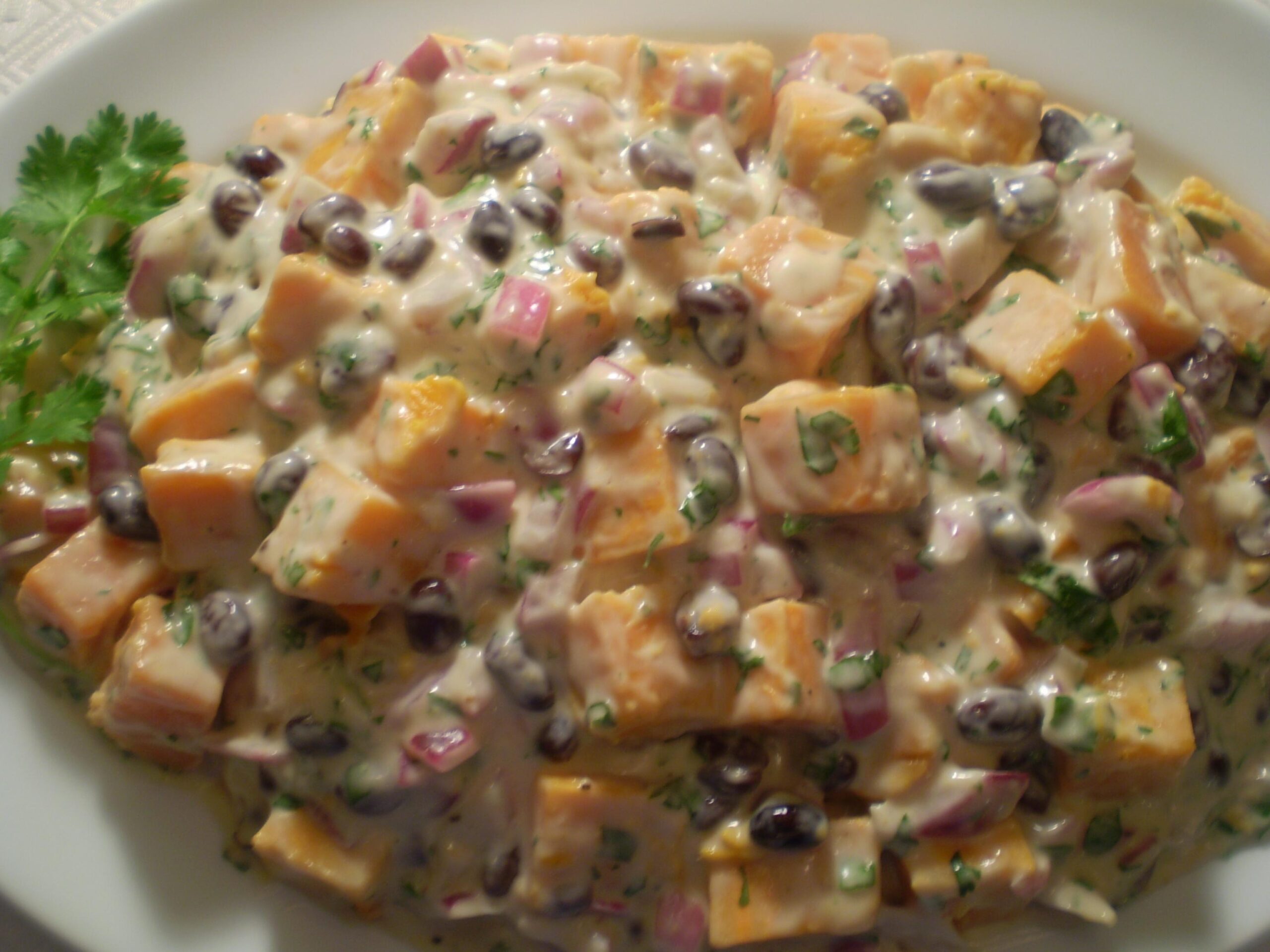  Bringing the flavors of Brazil to your table with this colorful potato salad!