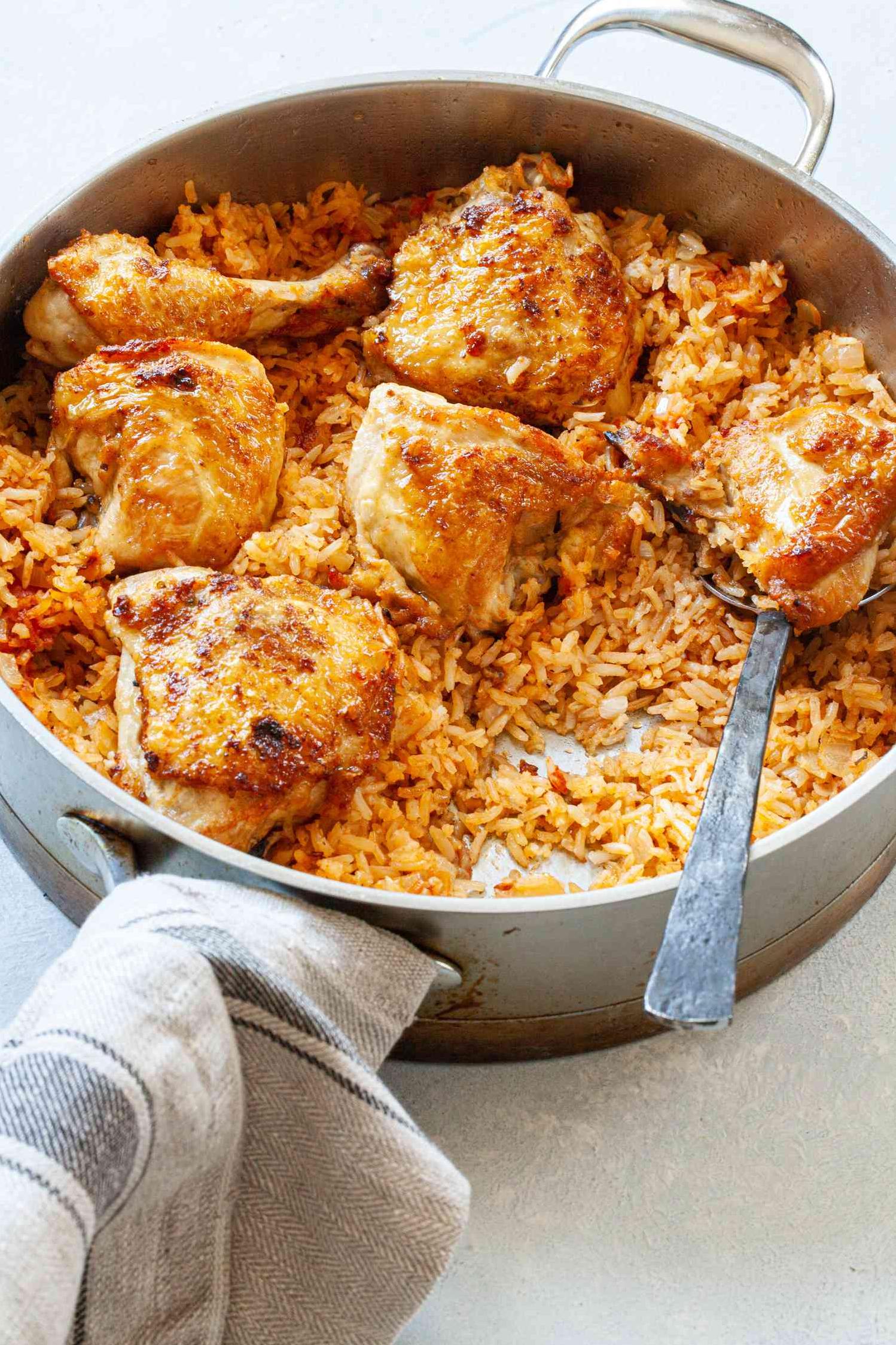 Chicken and Rice - Arroz Con Pollo