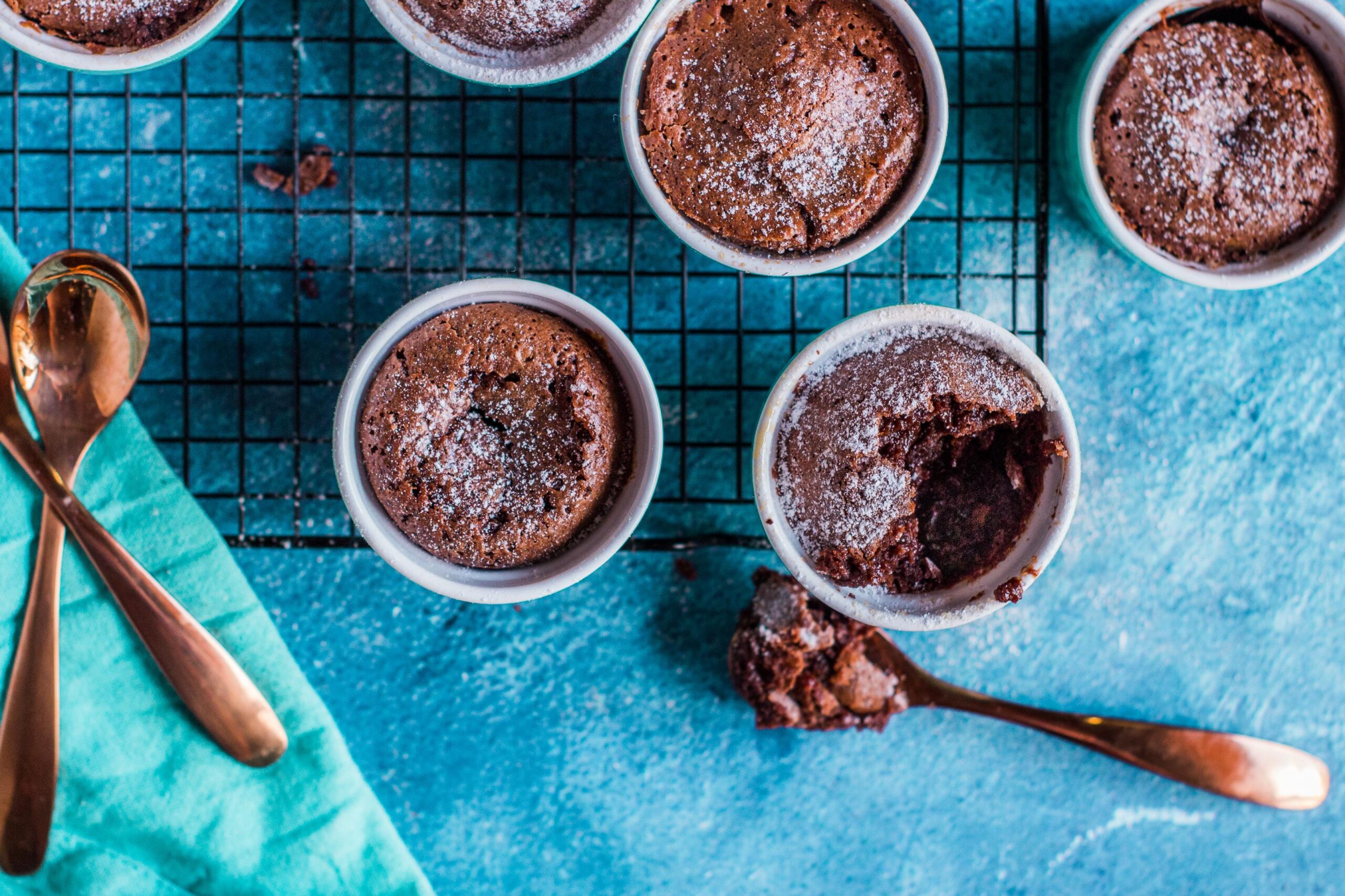  Chocolate Souffle with Dulce de Leche Sauce: The ultimate dessert for any chocolate lover out there.