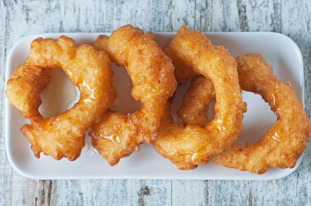  Crispy and golden brown, Picarones are a treat for the eyes as well as the taste buds.