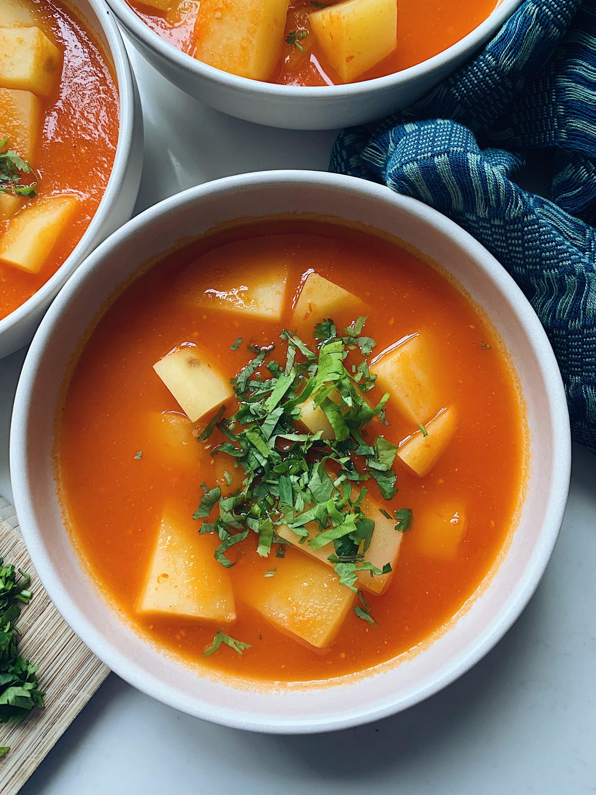  Don't let the simplicity of the ingredients fool you - this soup is delicious.