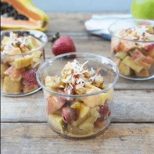 Sweet and Creamy Dulce De Leche Fruit Salad Recipe