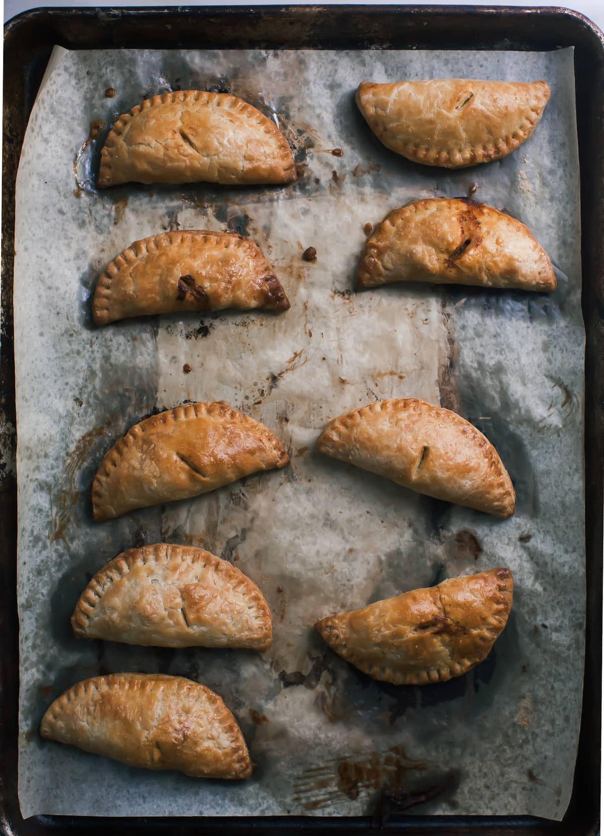  Filled with a delicious blend of meat, cheese, vegetables, and spices, these empanadas are sure to satisfy.