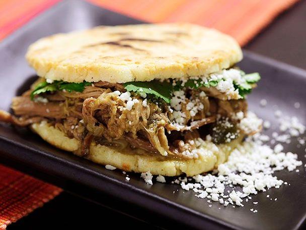  Fragrant Colombian-style stuffed arepas that are perfect for breakfast or as a snack.