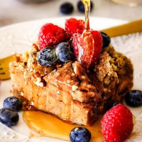 French Toast With Dulce De Leche