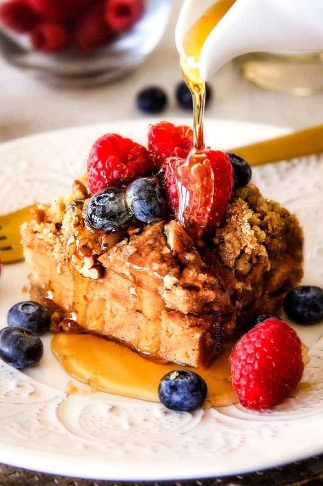 French Toast With Dulce De Leche