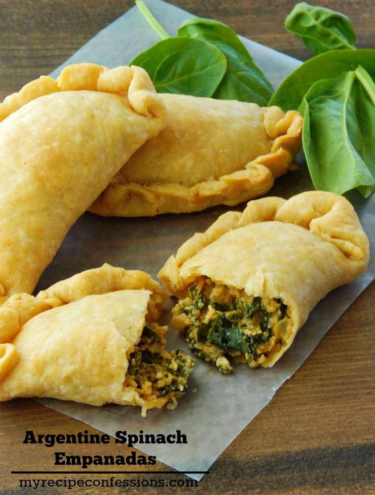  Fresh and tender spinach, paired with the perfect spice blend, makes for a delicious empanada filling.