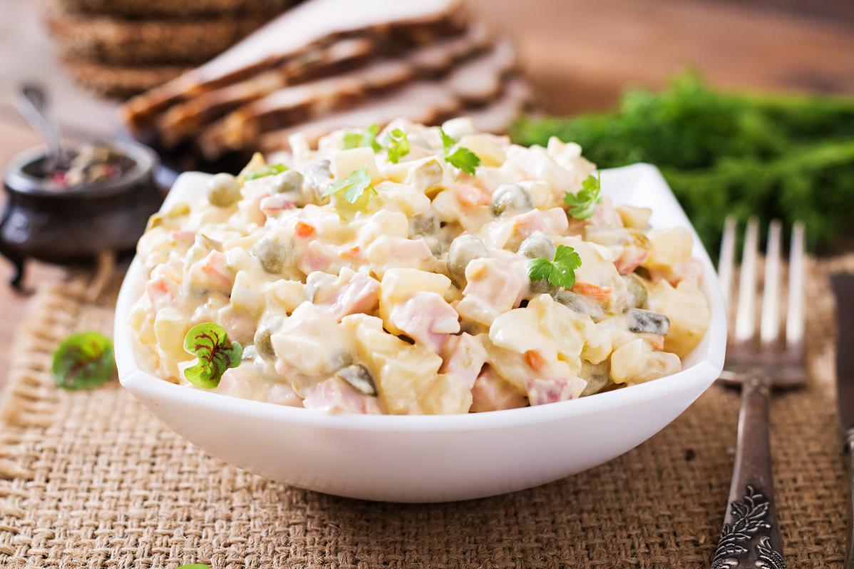  Get a taste of Brazil in every bite with this zesty potato salad.