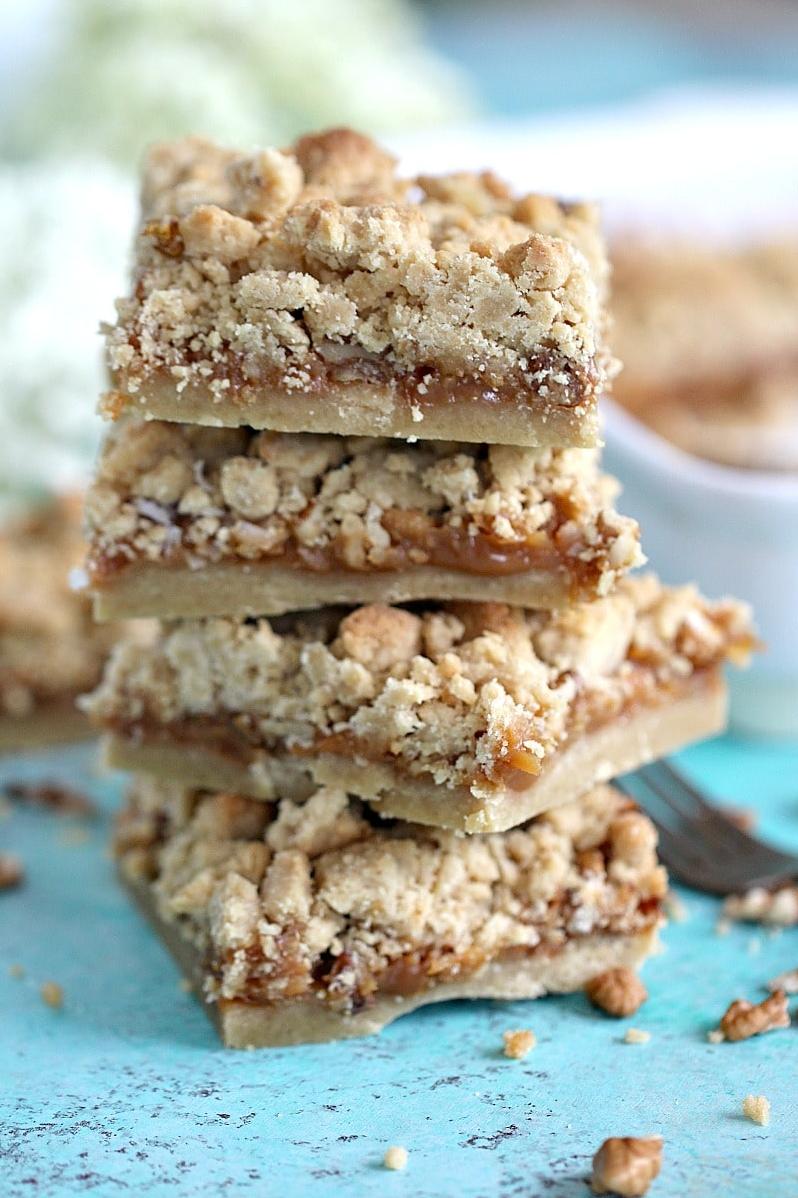  Get ready to cross over to the dark side with these irresistible dulce de leche bars.