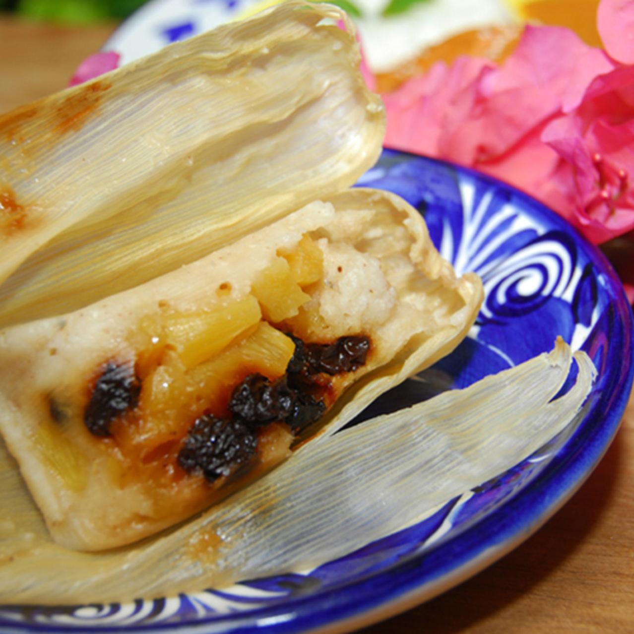  Get ready to indulge in a tropical twist on traditional tamales!