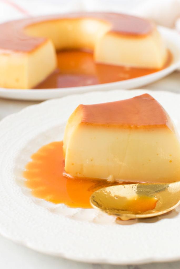  Get ready to swoon over this irresistibly silky smooth flan.