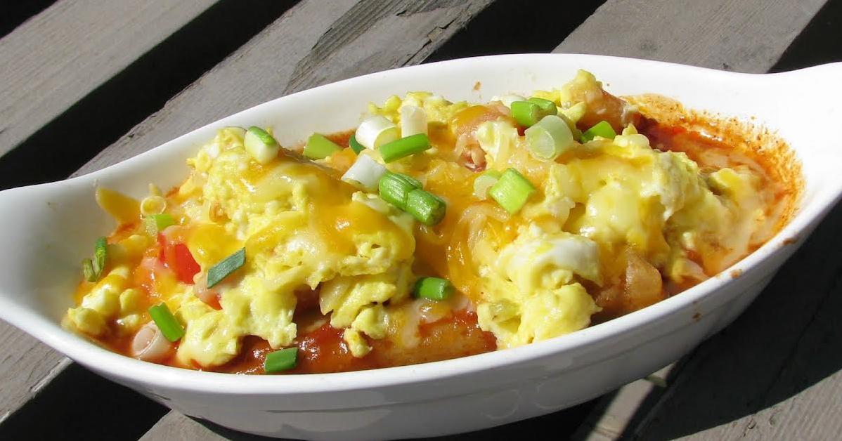  Have a fiesta for breakfast with this flavorful dish.