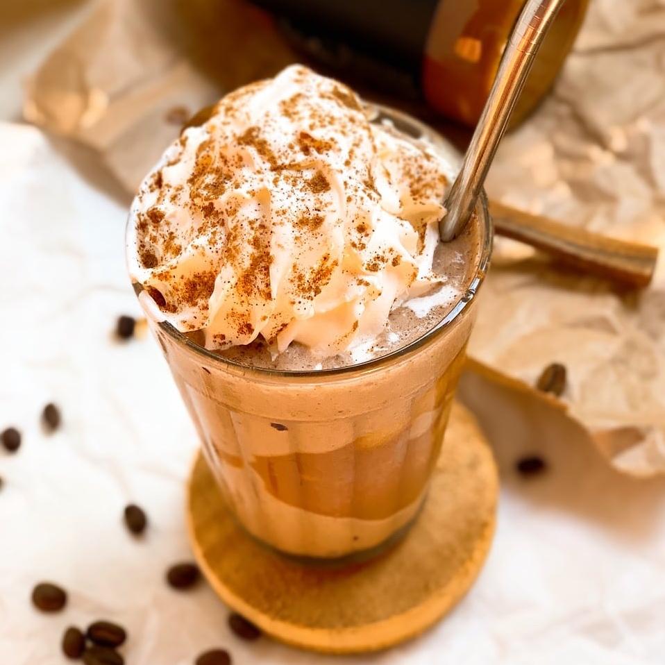  If you love coffee and caramel, you'll love this Coffee and Dulce De Leche Shake.