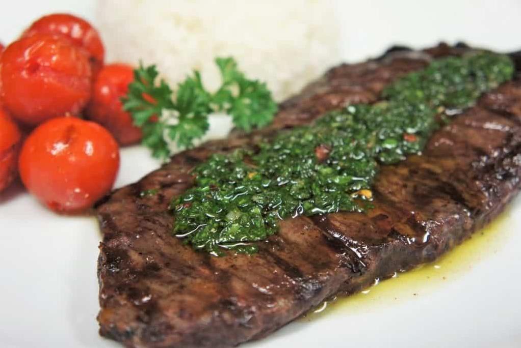  Juicy, sizzling steak fresh off the grill!