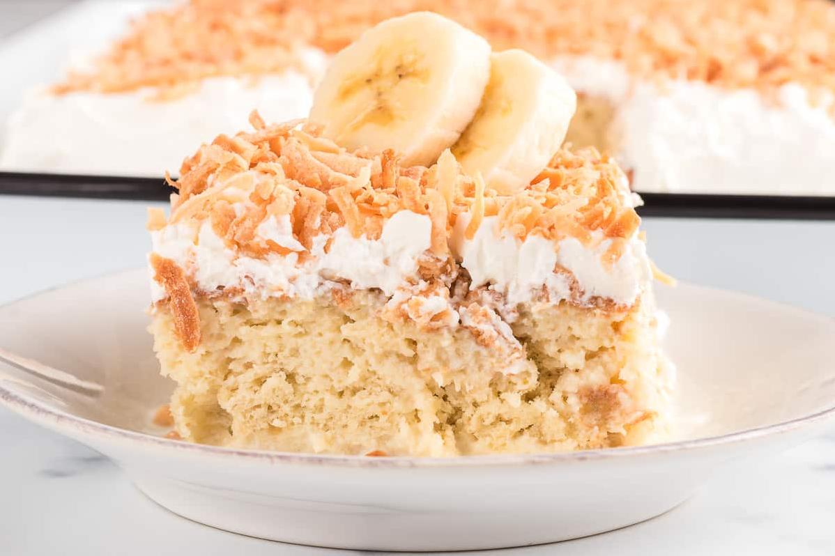  Let the combination of banana and tres leches filling take your taste buds on a delicious journey.