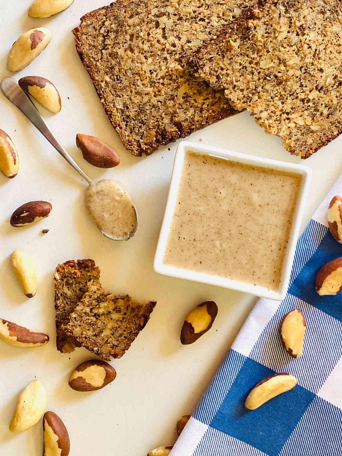 Looking for a fancy topping for your homemade cakes? Brazil Nut Hard Sauce will do the trick.