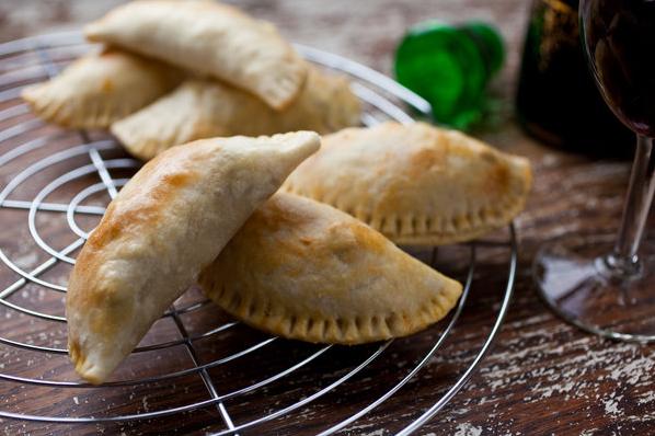  Looking for a snack that is both satisfying and portable? These empanadas are the perfect option.