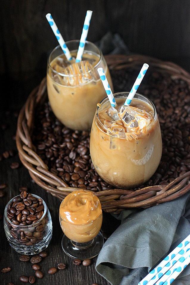  Make every day a little bit sweeter with a cup of dulce de leche coffee.