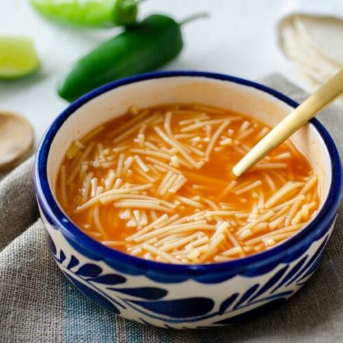 Mexican Soup With Pasta (Sopa De Fideo)