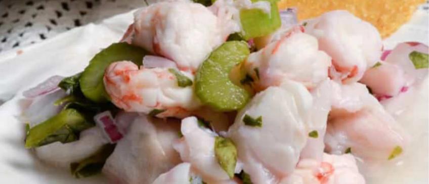  Mouth-watering Ceviche De Corvina bursting with flavors.