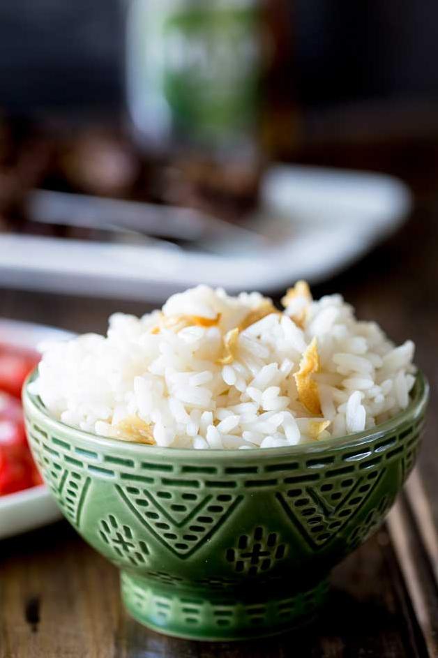  Once you try this Brazilian garlic rice, you'll never want plain, boring rice again.