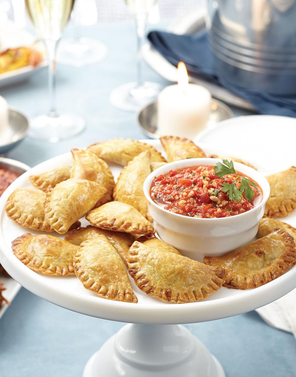  One bite of these delicious empanadas will transport you to the vibrant street markets of Argentina.