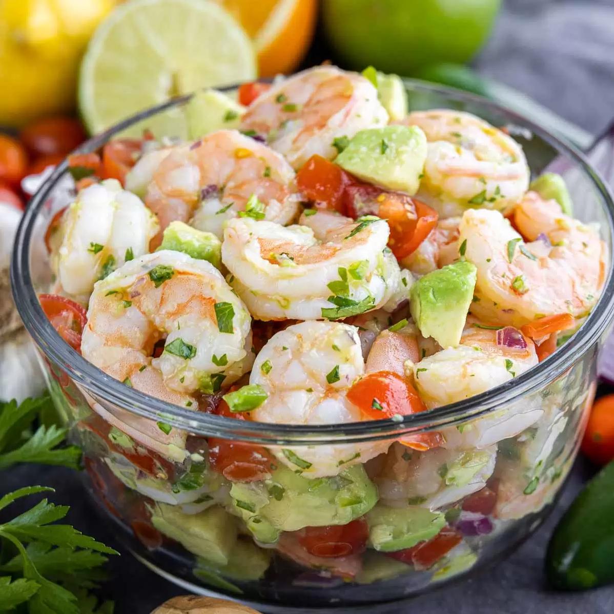  One bite of this Shrimp Ceviche and you'll feel like you're lounging on a beach in Rio.