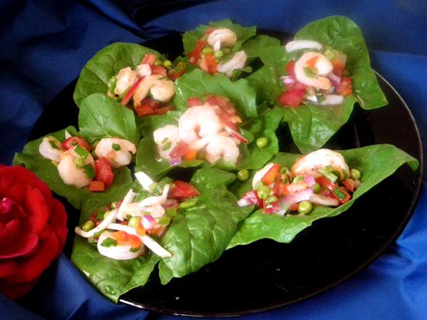  Perfect for a hot summer day, these lettuce wraps will cool you down.