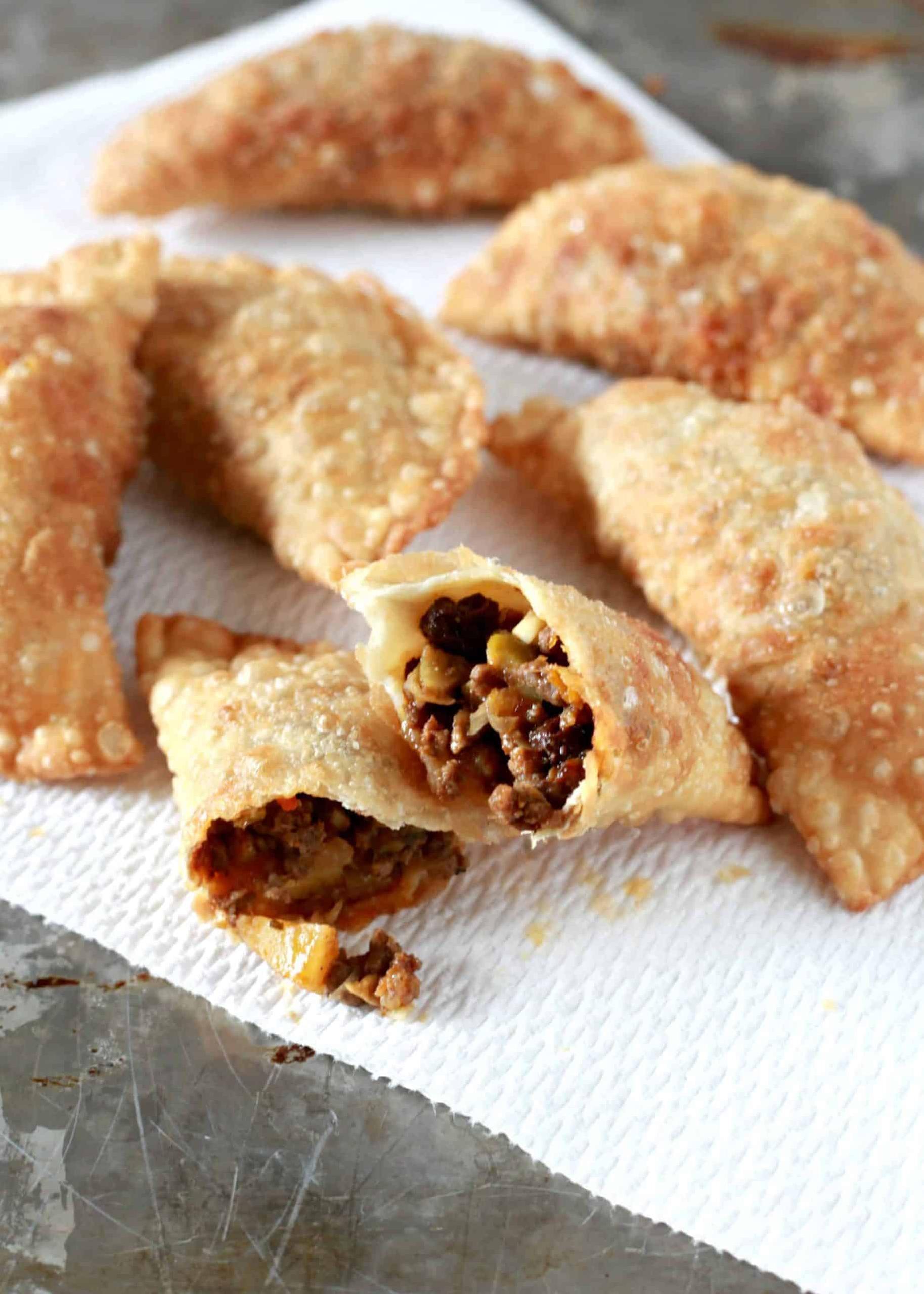  Piping hot and fresh out of the fryer- these pastries are a must-try appetizer.