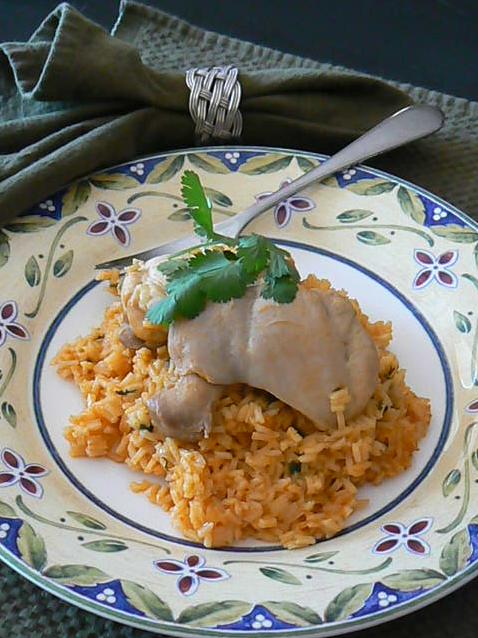 Puertorican Arroz Con Pollo (Rice With Chicken)
