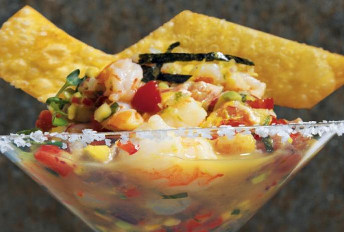  Ready, set, cheers to this delicious ceviche!