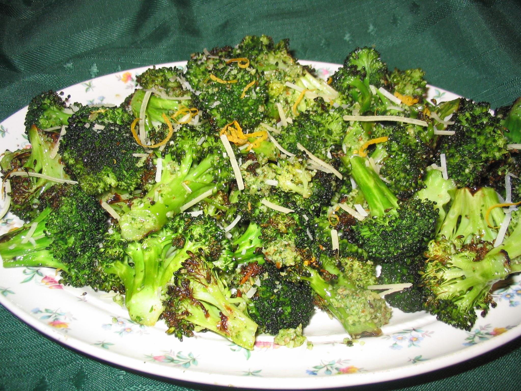  Roasted broccoli never looked this good!