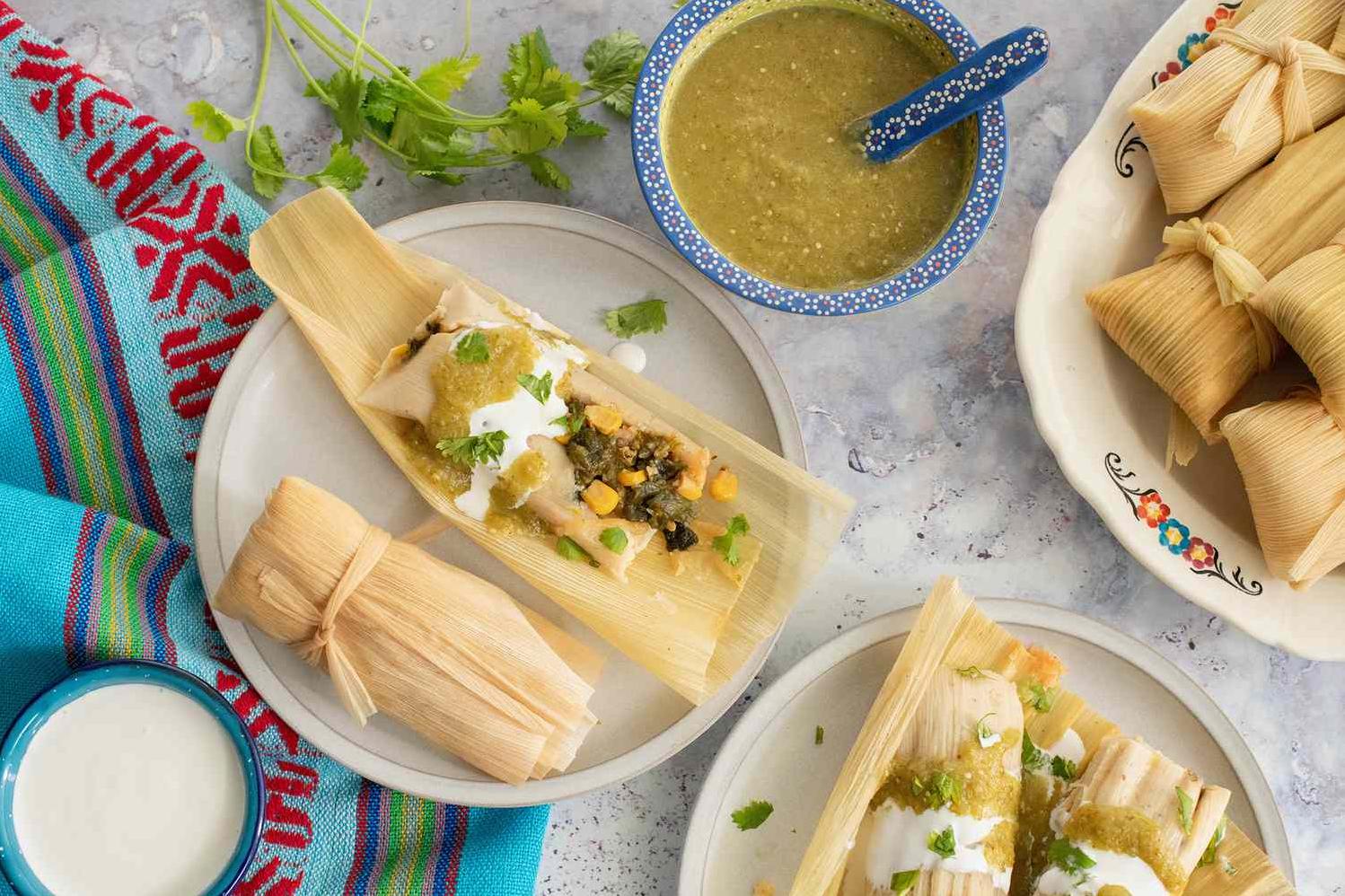  Satisfy your cravings with these flavorful Corn, Cheese and Chili Tamales