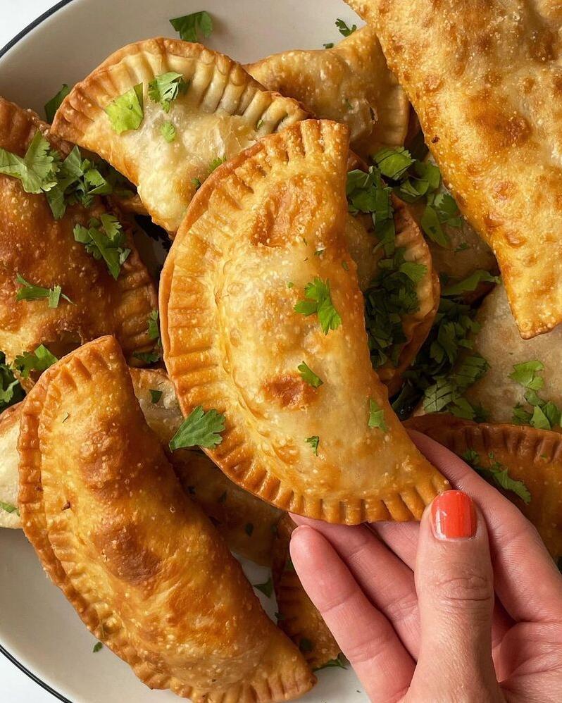  Satisfy your morning cravings with these savory breakfast empanadas.