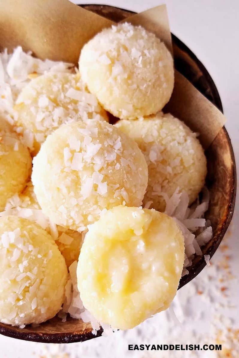  Satisfy your sweet tooth with these creamy, coconut treats.