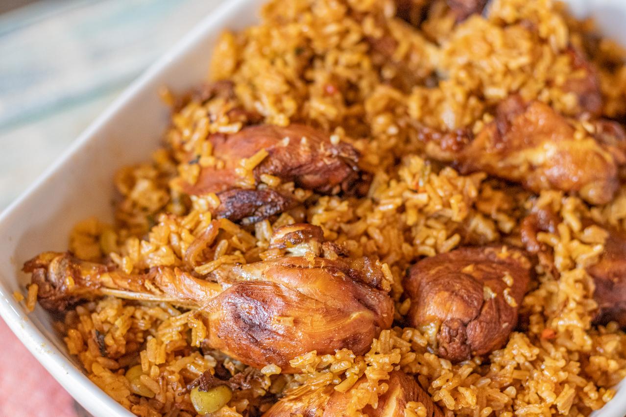  Savory and colorful, our Arroz Con Pollo will make your taste buds dance!