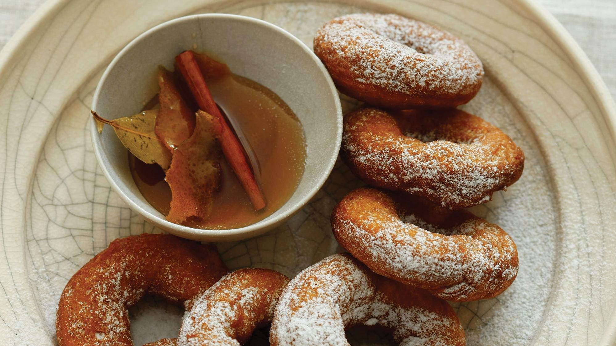  Served piping hot, these fried dough rings make the perfect winter warmer.