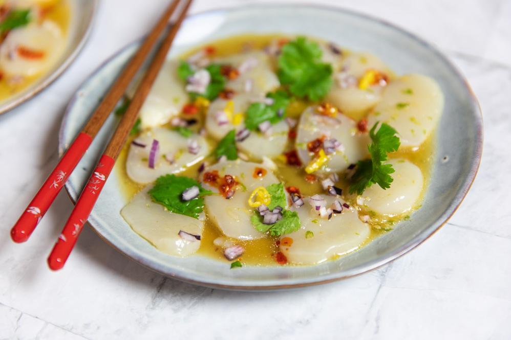  Simple ingredients and a lot of love make up this scrumptious ceviche