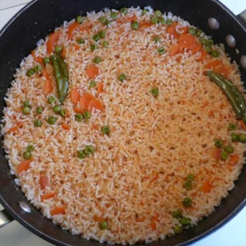 Skillet Red Rice (Arroz a La Mexicana)