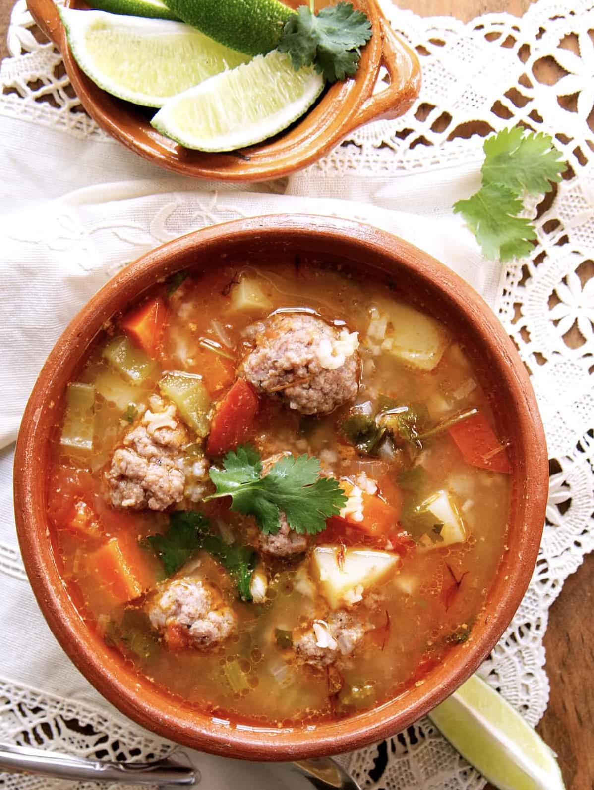  Sopa de Albondigas, the ultimate comfort food